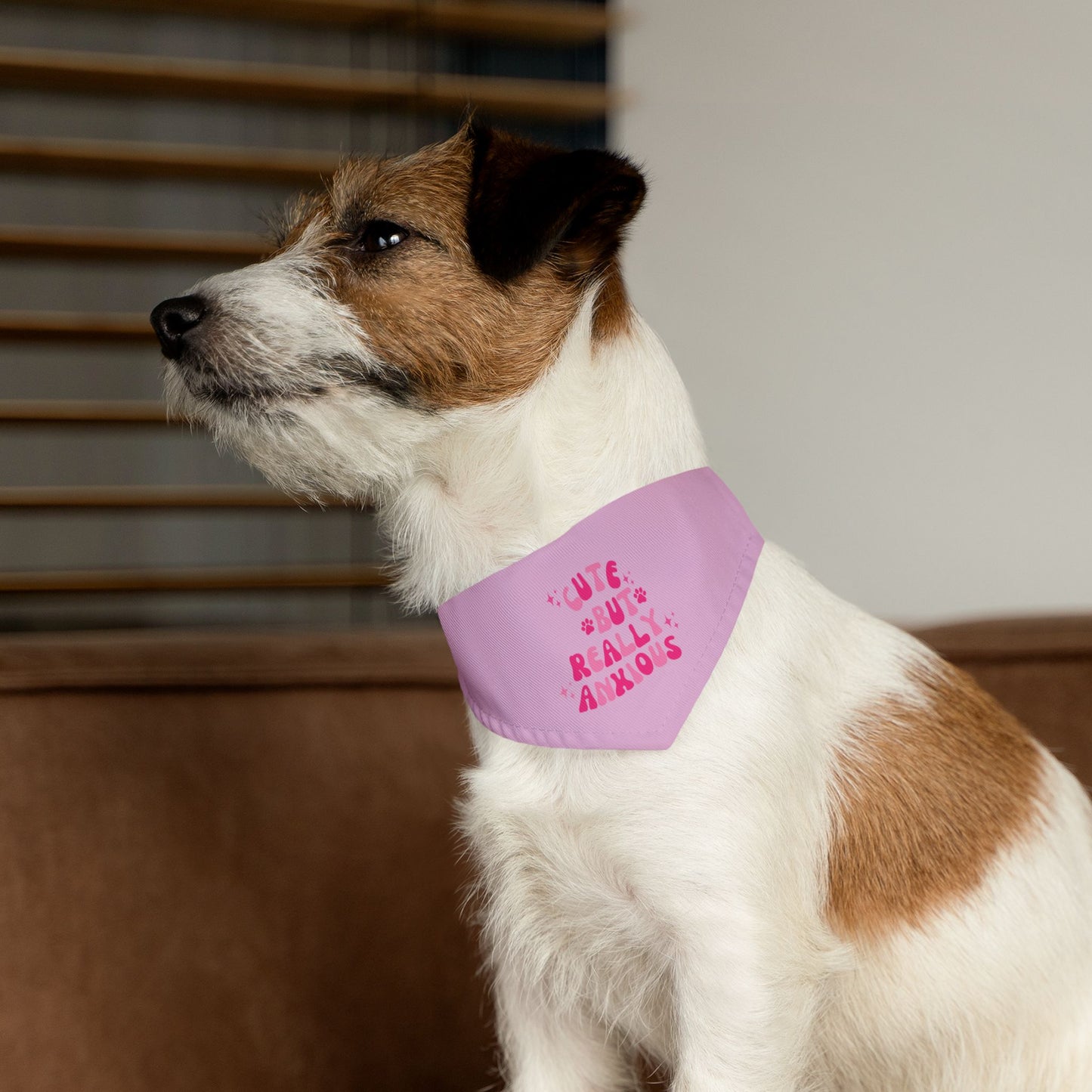 Anxious Retro Bandana Collar