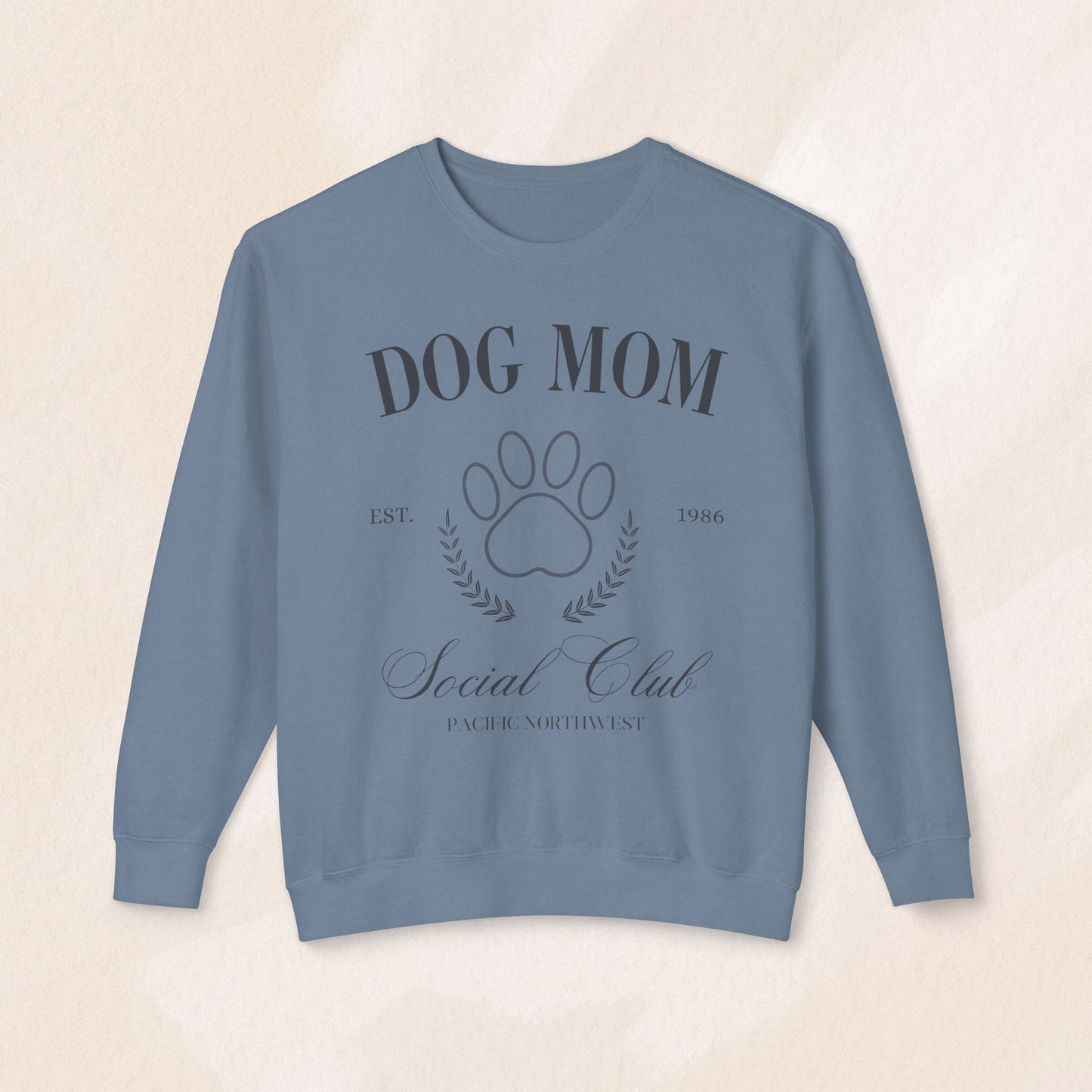 Dog Mom Social Club Crewneck Sweatshirt