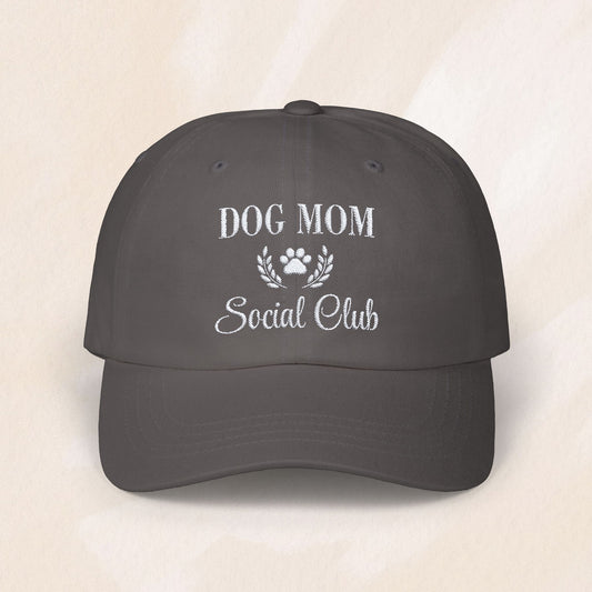 Embroidered Dog Mom Hat