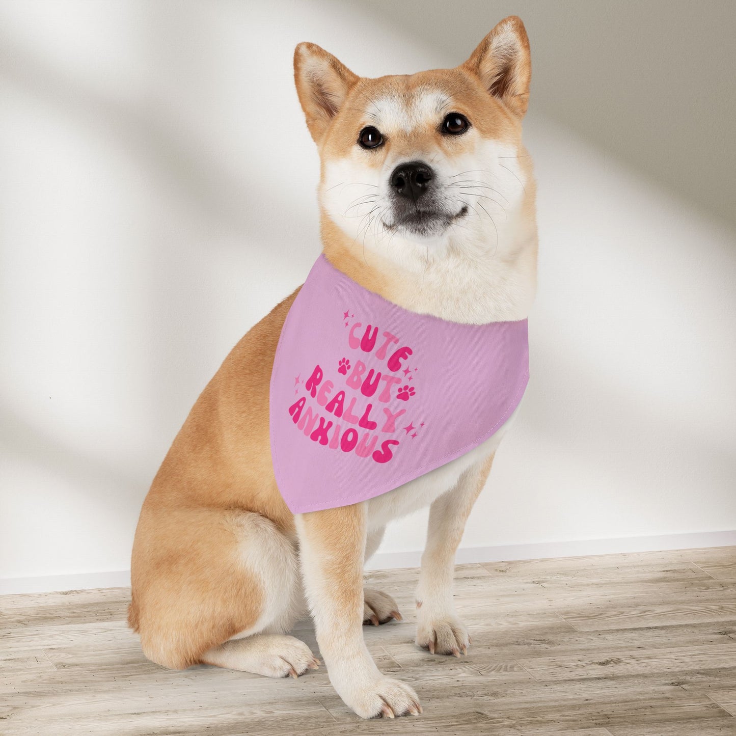 Anxious Retro Bandana Collar