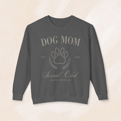 Dog Mom Social Club Crewneck Sweatshirt