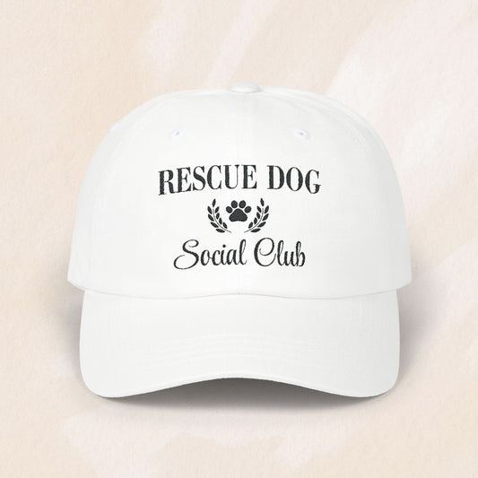 Embroidered Rescue Dog Hat