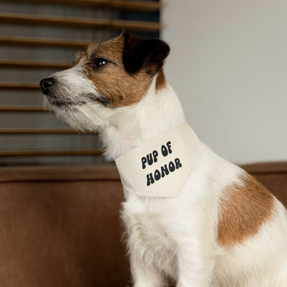 Pup of Honor Bandana Collar