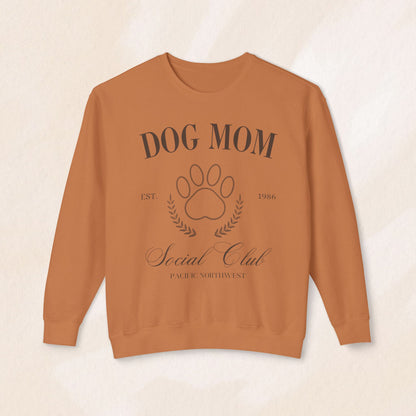 Dog Mom Social Club Crewneck Sweatshirt