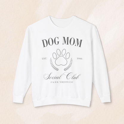 Dog Mom Social Club Crewneck Sweatshirt