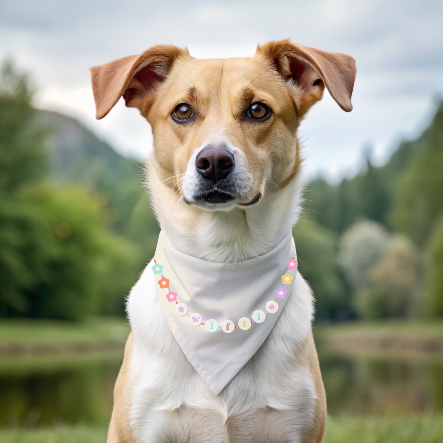 Swiftie Friendship Bracelet Tie On Bandana