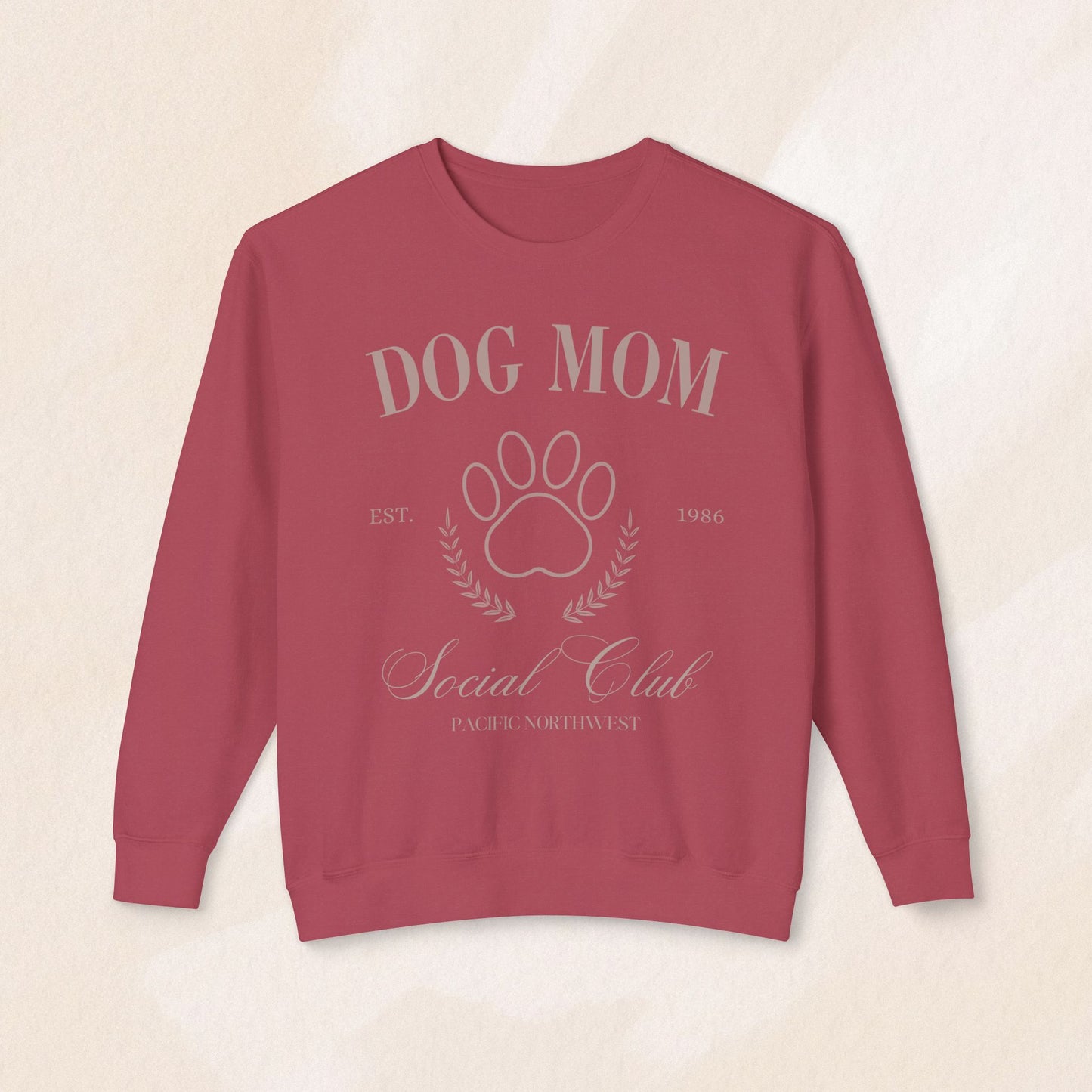 Dog Mom Social Club Crewneck Sweatshirt