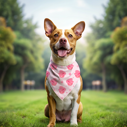 Disco Cowgirl Dog Tie On Bandana