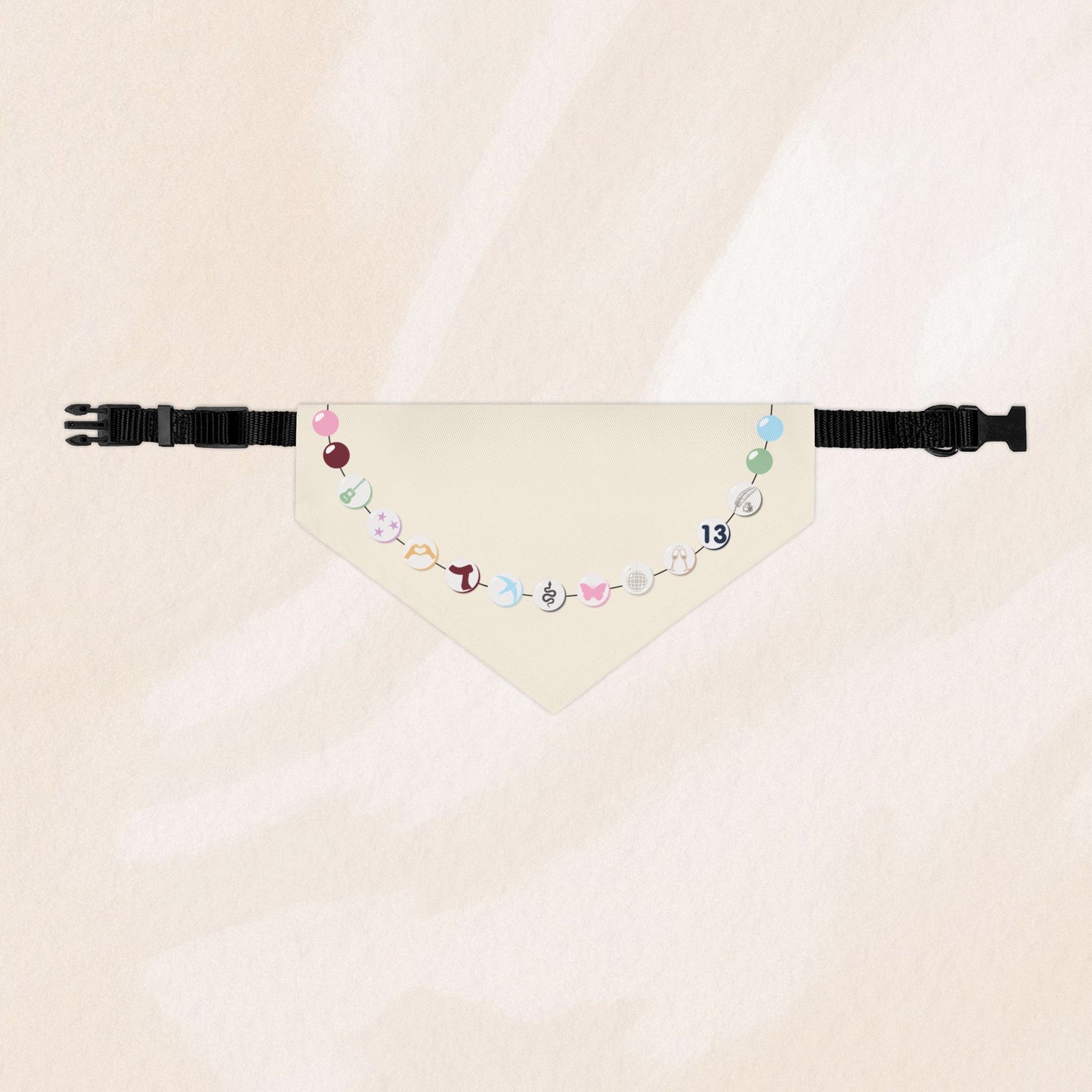 Swiftie Friendship Bracelet Eras Bandana Collar