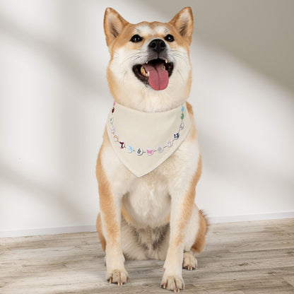 Swiftie Friendship Bracelet Eras Bandana Collar