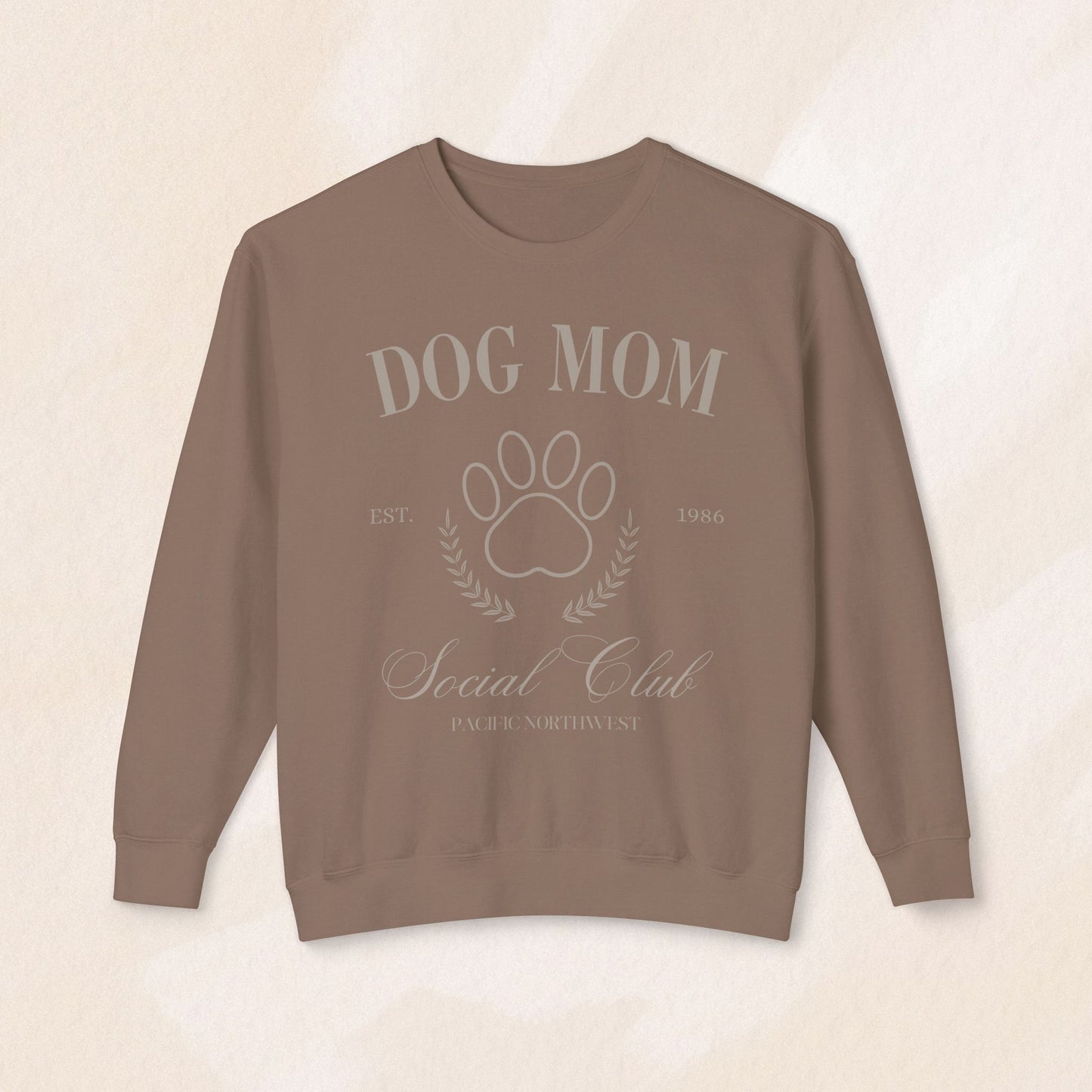 Dog Mom Social Club Crewneck Sweatshirt